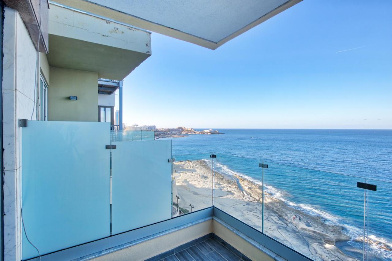 Seafront Sliema Apartment With Balcony & Sea Views By Jl Exterior photo