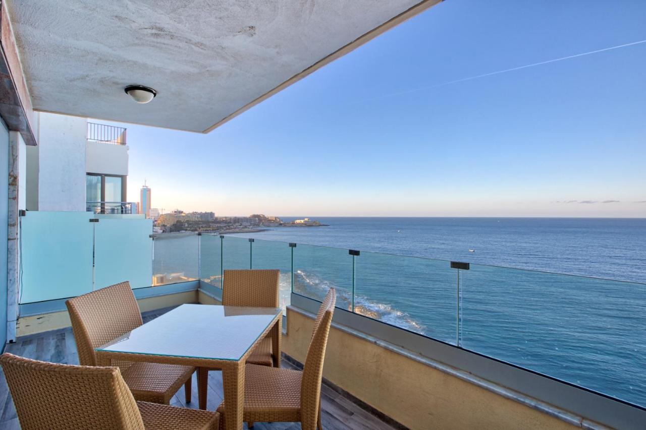 Seafront Sliema Apartment With Balcony & Sea Views By Jl Exterior photo